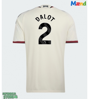 Manchester United Diogo Dalot #2 Replika Tredjetrøje 2026-27 Kortærmet
